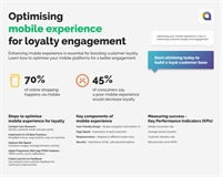 Optimising Mobile Experience for Loyalty Engagement Optimising Mobile Experience for Loyalty Engagement