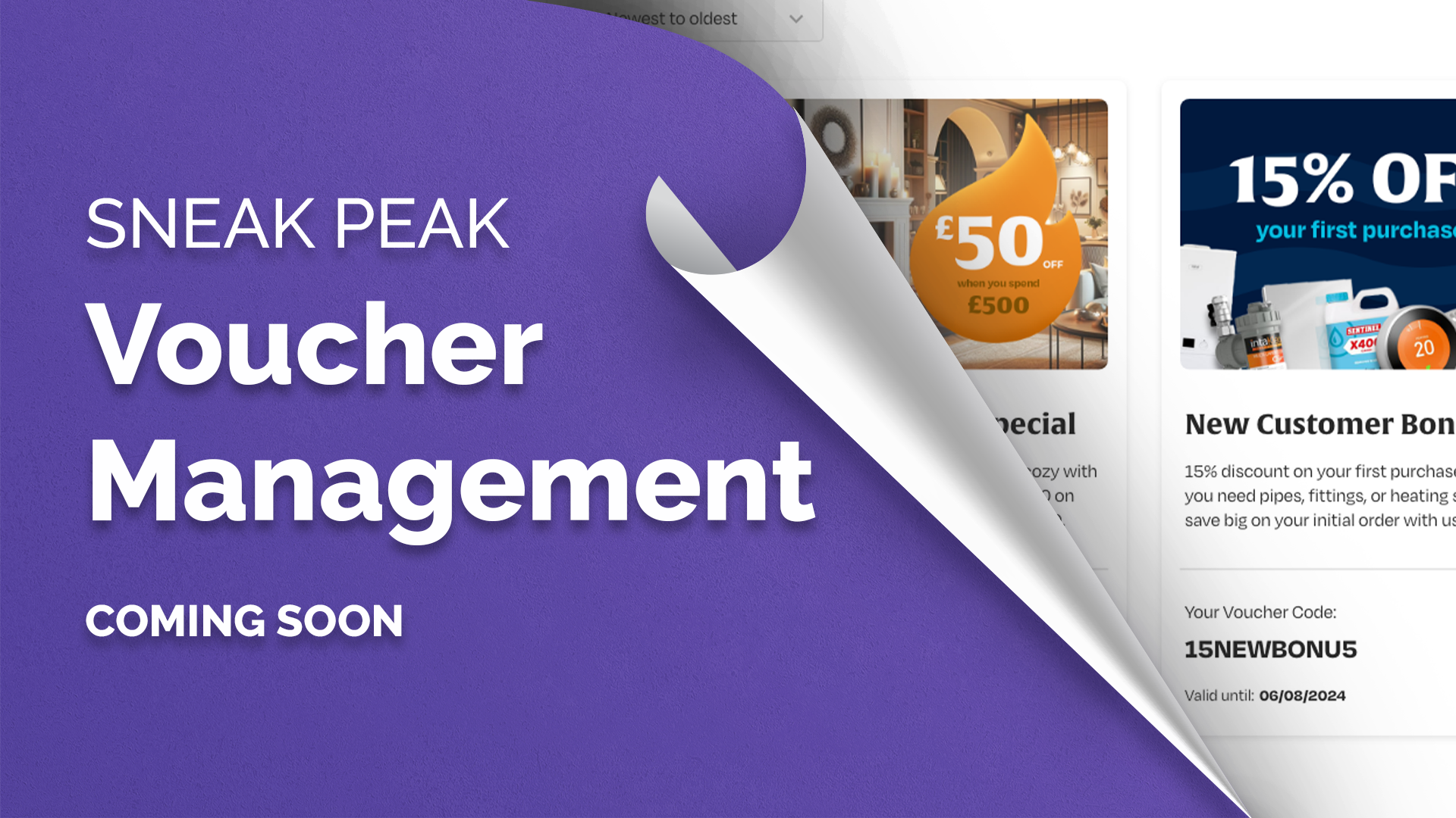 Product Sneak Peak – Voucher Management 